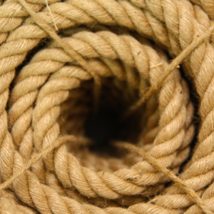 Веревка джутовая 10 мм.